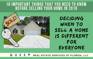 Deciding when to sell a home is different for everyone