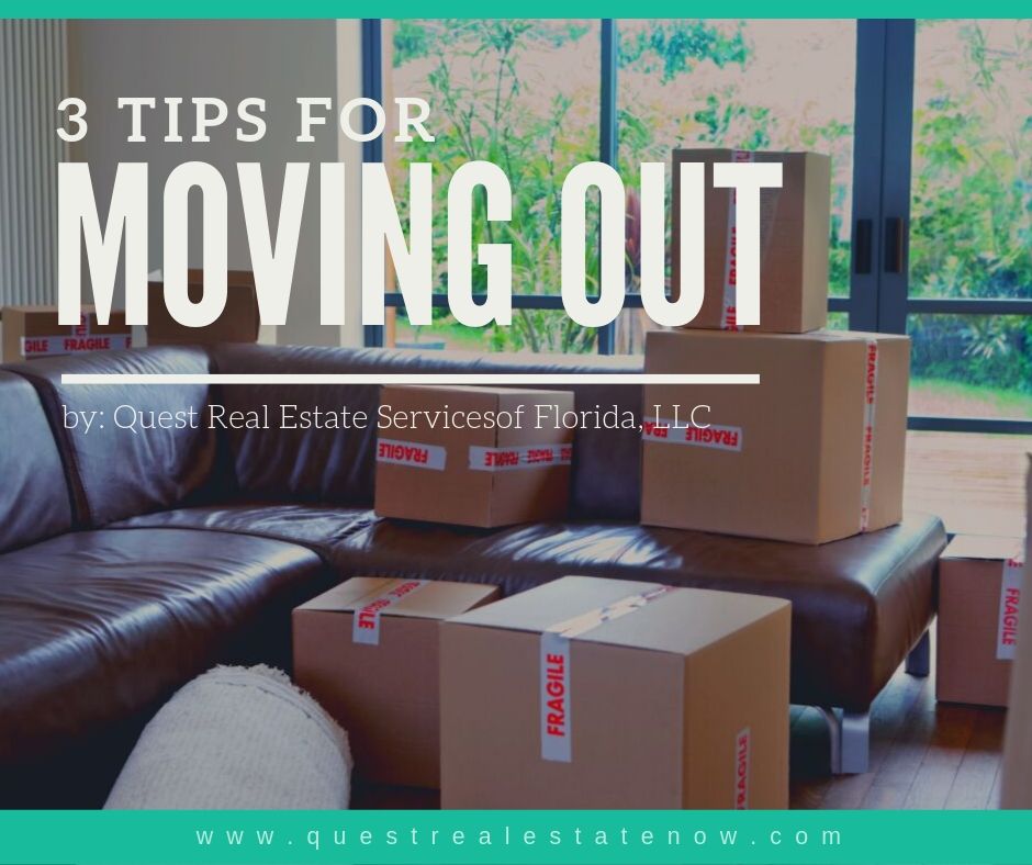 3 Tips For Moving Out For the First Time