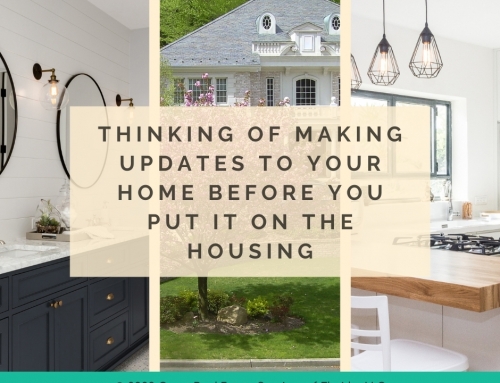 Thinking of making updates to your home before you put it on the housing