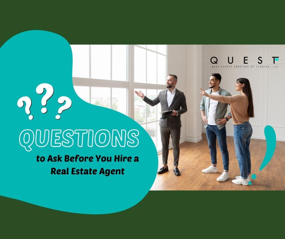 Real Estate Agent Questions