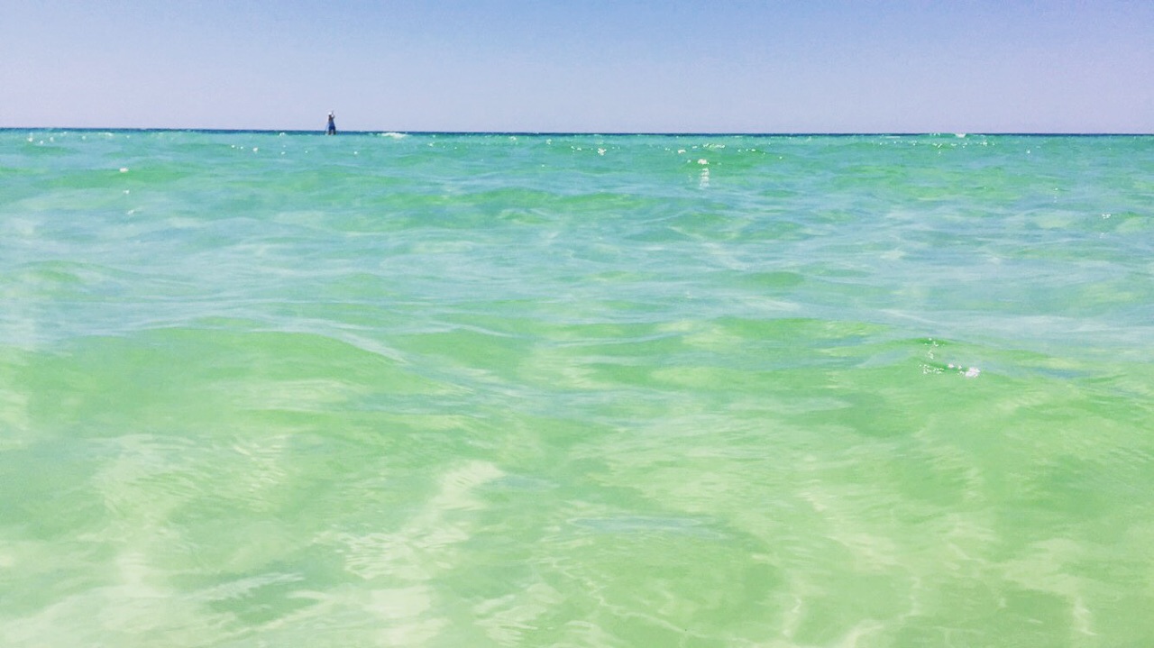 White Sand in the Gulf of Mexico