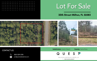 Land For Sale – 35th Street Milton, FL 32583