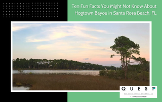 Ten Fun Facts You Might Not Know About Hogtown Bayou in Santa Rosa Beach, FL