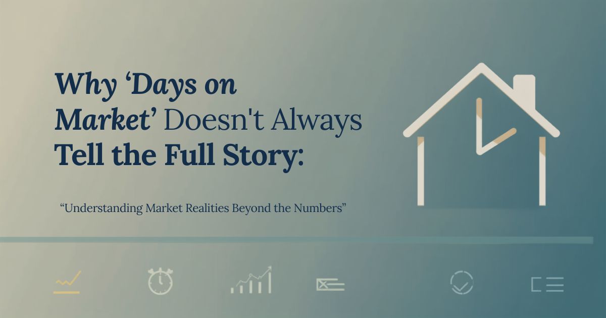 Why Days on the Market doesn’t always tell the full story Days on Market